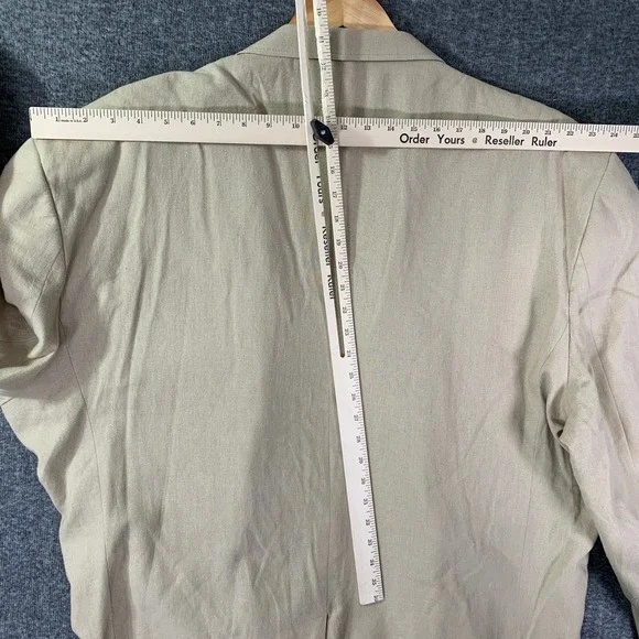 Oak Hill Linen Blazer Jacket Men 58L Beige Oversize DXL Sport Coat Suit Jacket